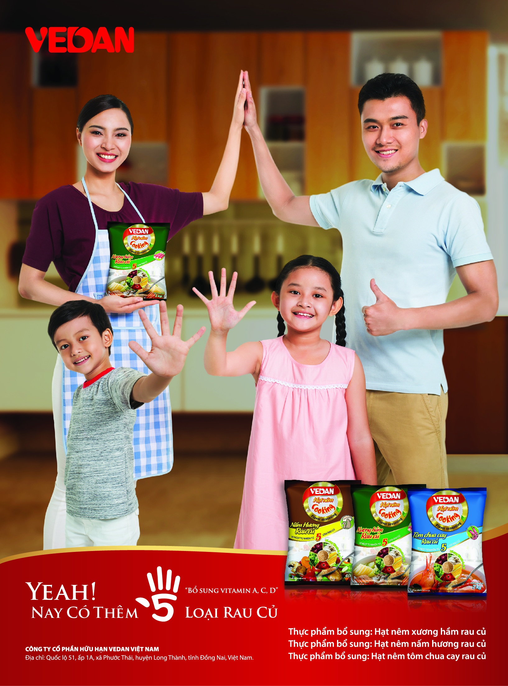 hạt nêm rau củ Vedan ảnh 3 hat nem rau cu Vedan anh 3