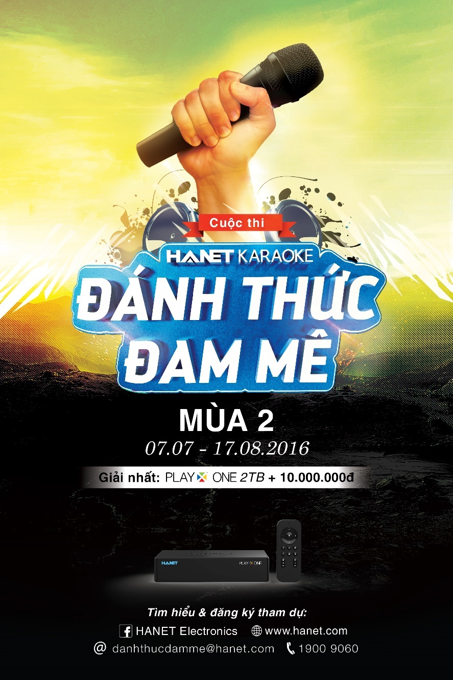 thi hát online Hanet karaoke - Đánh thức đam mê ảnh 4 thi hat online Hanet karaoke - Danh thuc dam me anh 4
