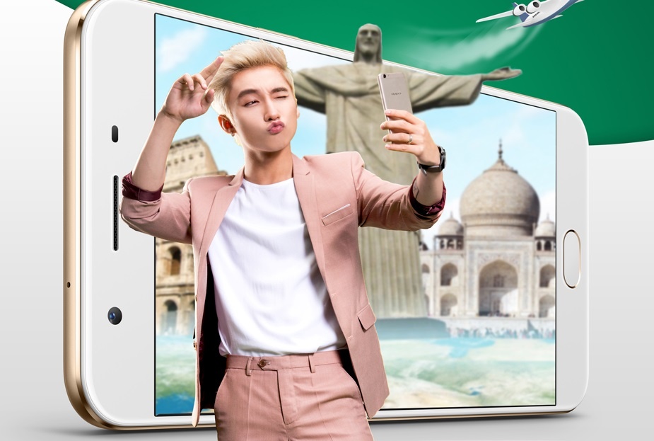 Gioi tre hao hung den FPT Shop mua tra gop OPPO F1s hinh anh