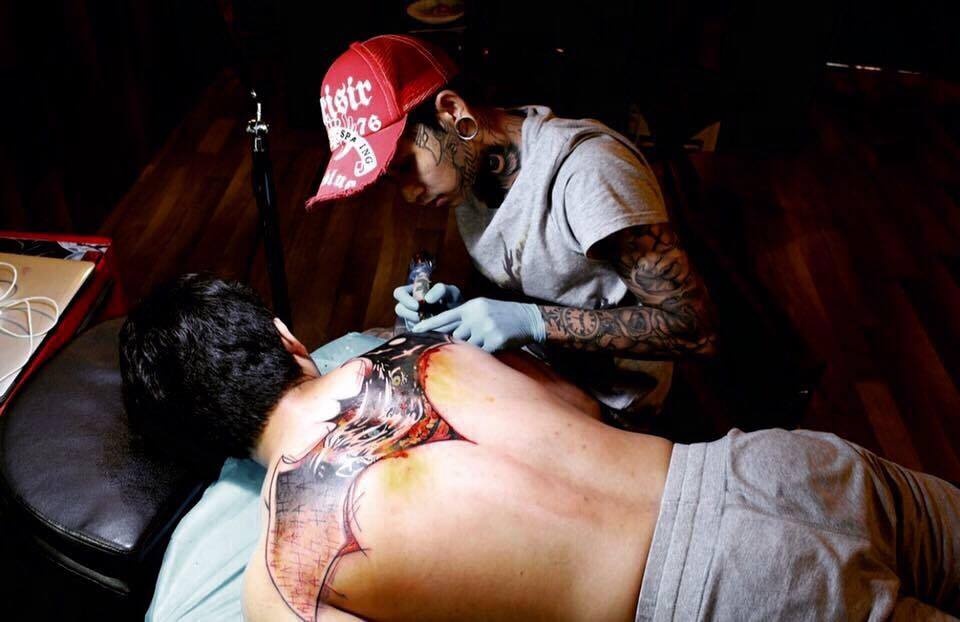 tho xam minh Ga Rung anh 1