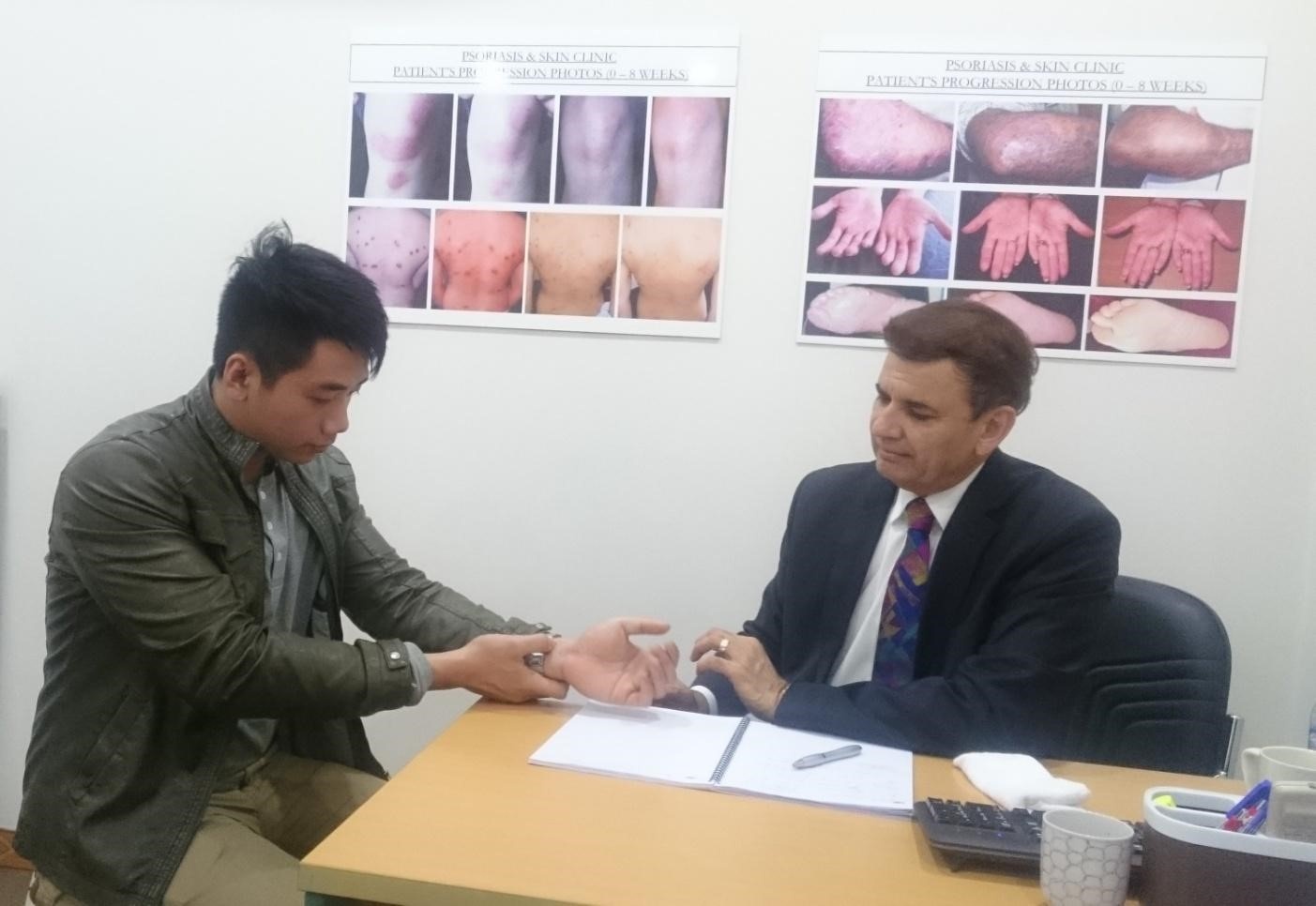 chua benh vay nen bang phuong phap Dr Michaels anh 1