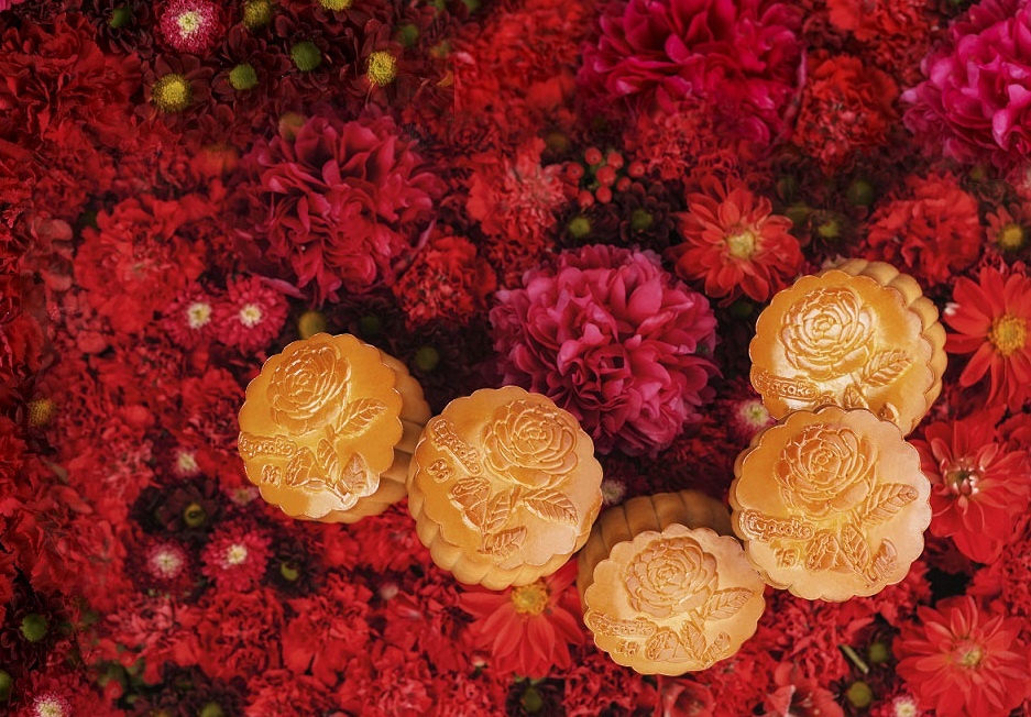 Banh tao hinh hoa - thuc qua dep mua Trung thu hinh anh