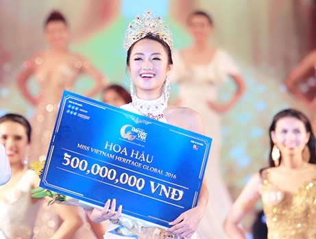 Hoa hau Ban sac Viet toan cau 2016 khep lai thanh cong hinh anh