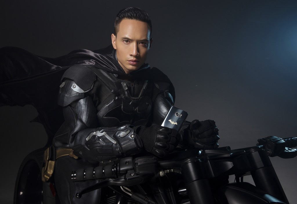 Kim Ly dien trai, cuon hut trong hau truong chup anh hinh anh