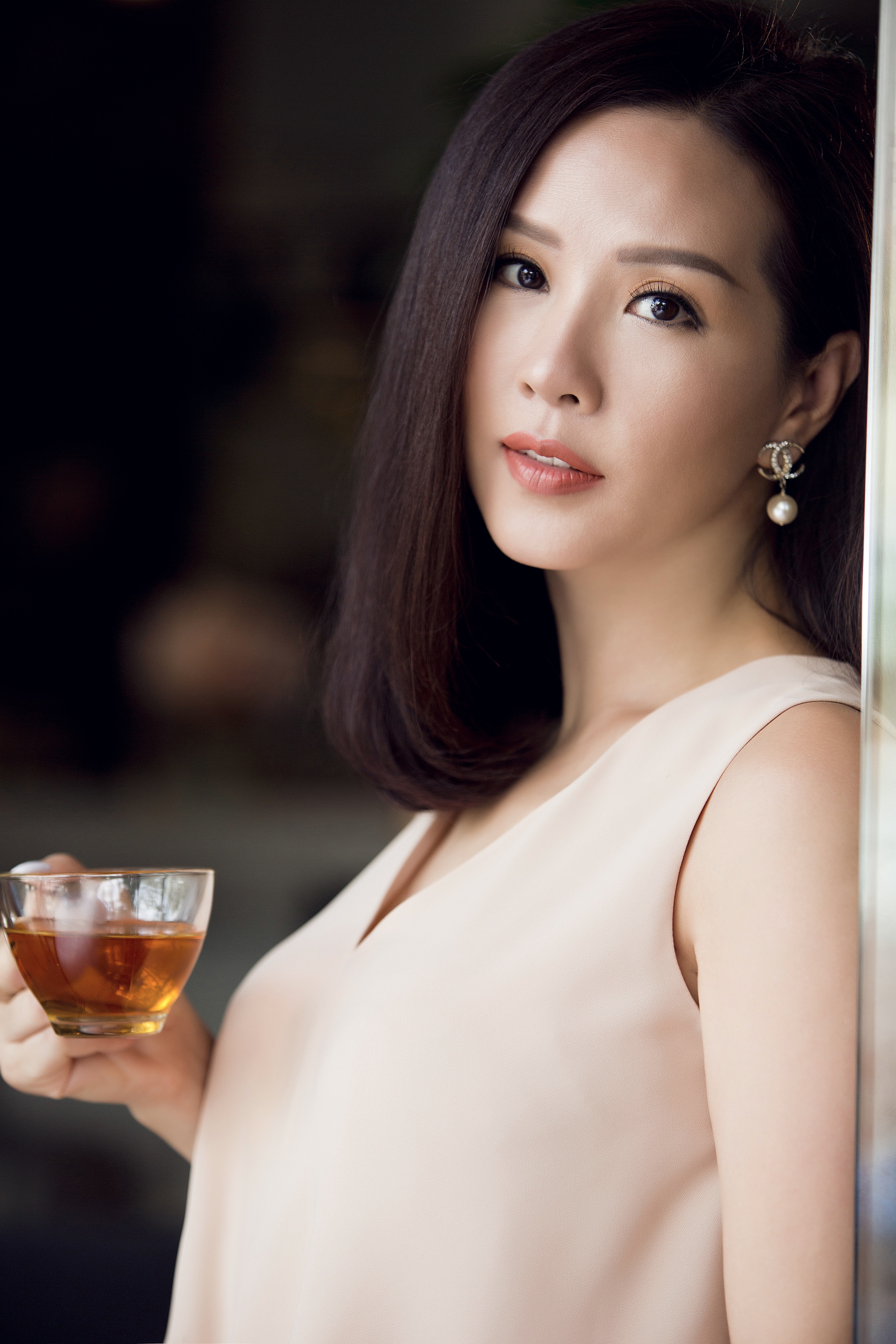 bi quyet giu lan da tre trung cua hoa hau Thu Hoai anh 1