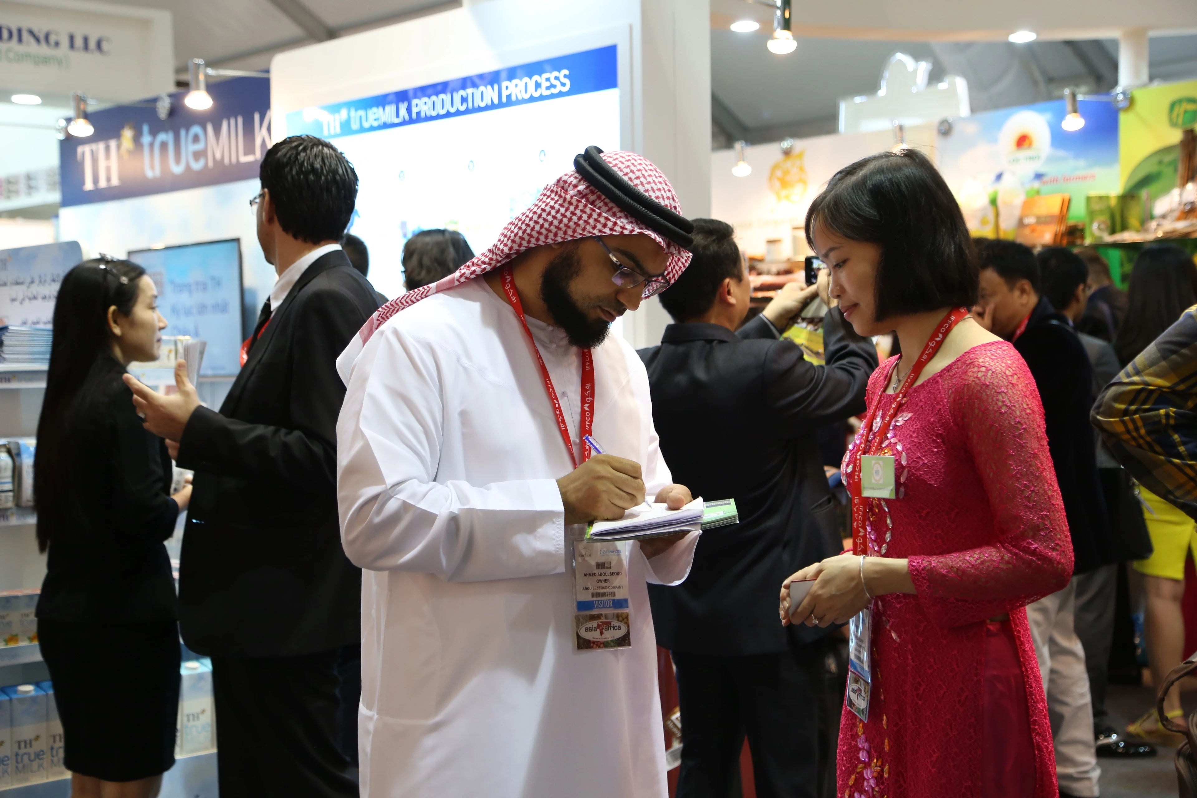 TH True Milk,  sua,  Gulfood 2016 anh 4