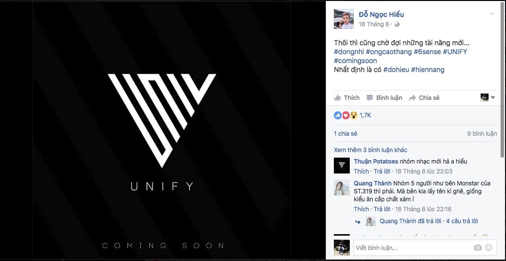 Ông Cao Thắng và Đông Nhi ra mắt nhóm nam mới ảnh 3 Ong Cao Thang va Dong Nhi ra mat nhom nam moi anh 3