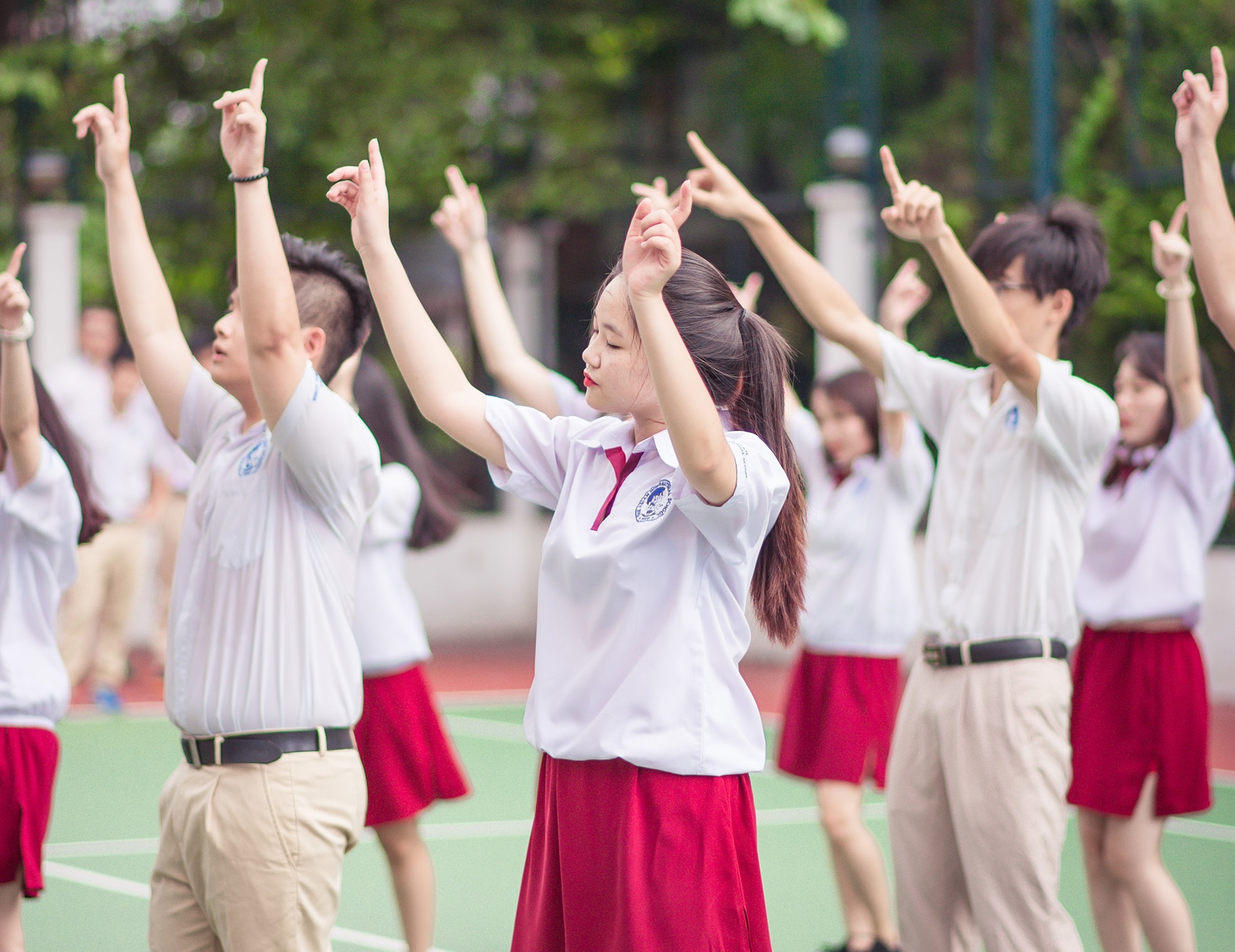 Quoc te A Chau co ty le do tot nghiep 100% trong nhieu nam hinh anh