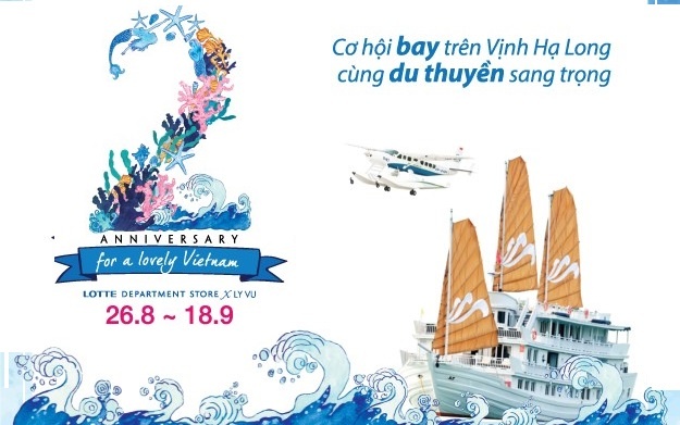 Khuyen mai mung sinh nhat 2 tuoi Lotte Department Store hinh anh