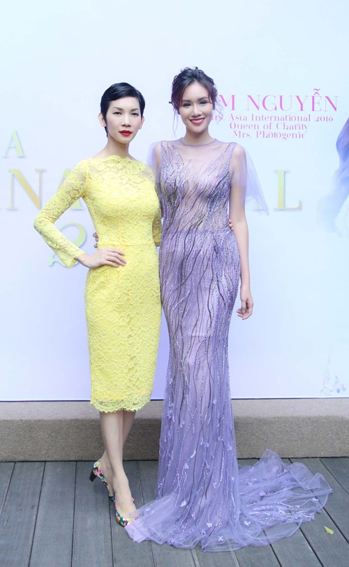 Xuan Lan,  Kim Nguyen,  Hoa hau Quy ba chau A 2016 anh 3