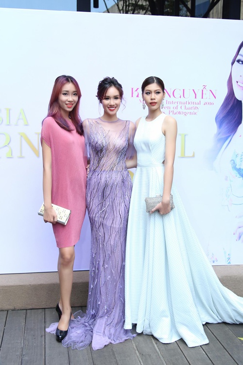 Xuan Lan,  Kim Nguyen,  Hoa hau Quy ba chau A 2016 anh 7