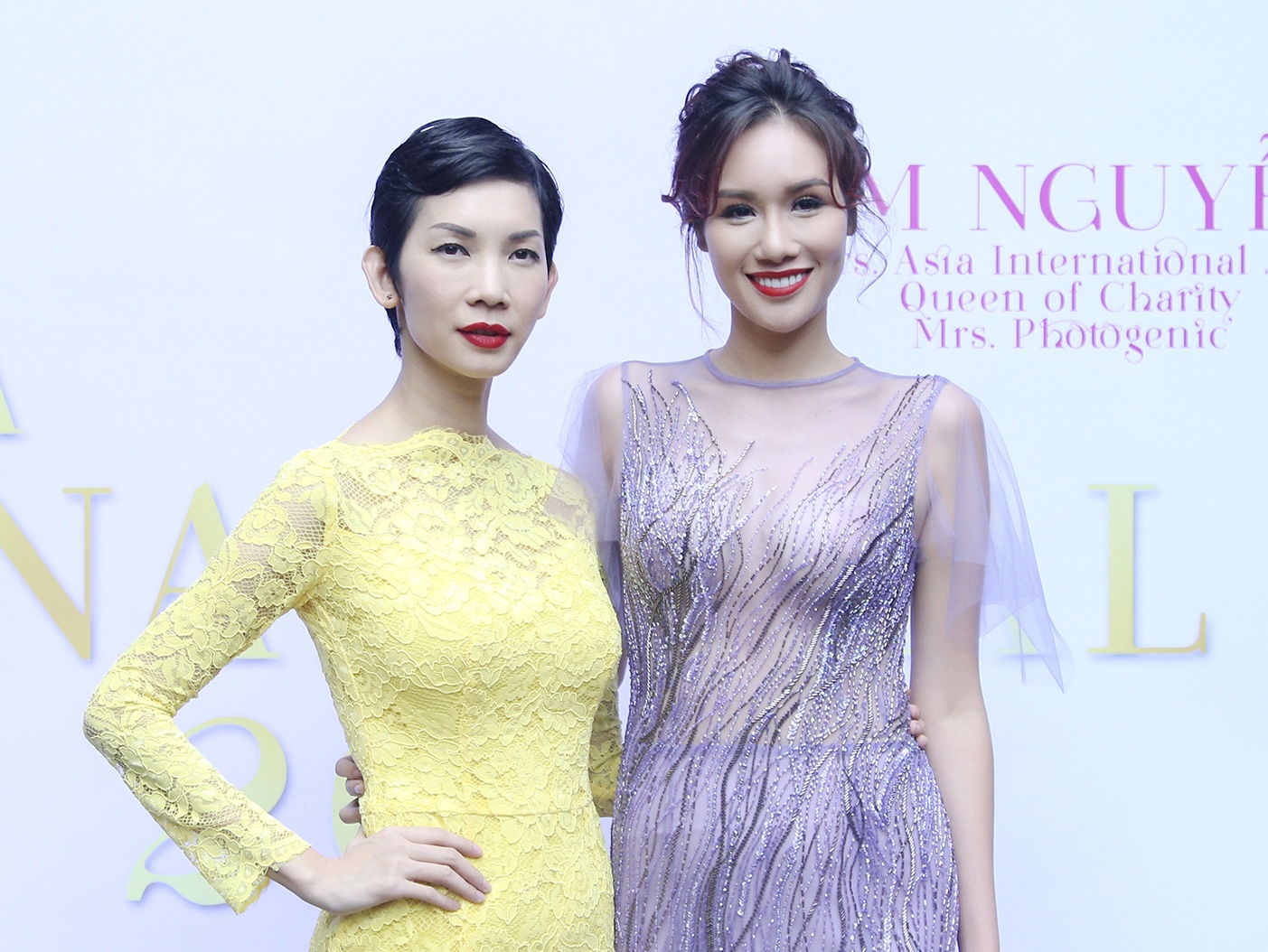 Xuan Lan du tiec chuc mung HH Quy ba chau A Kim Nguyen hinh anh