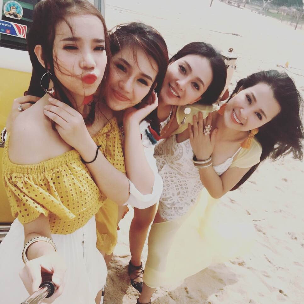 hau truong MV cua Dong Nhi va nhom Hello Yellow anh 1