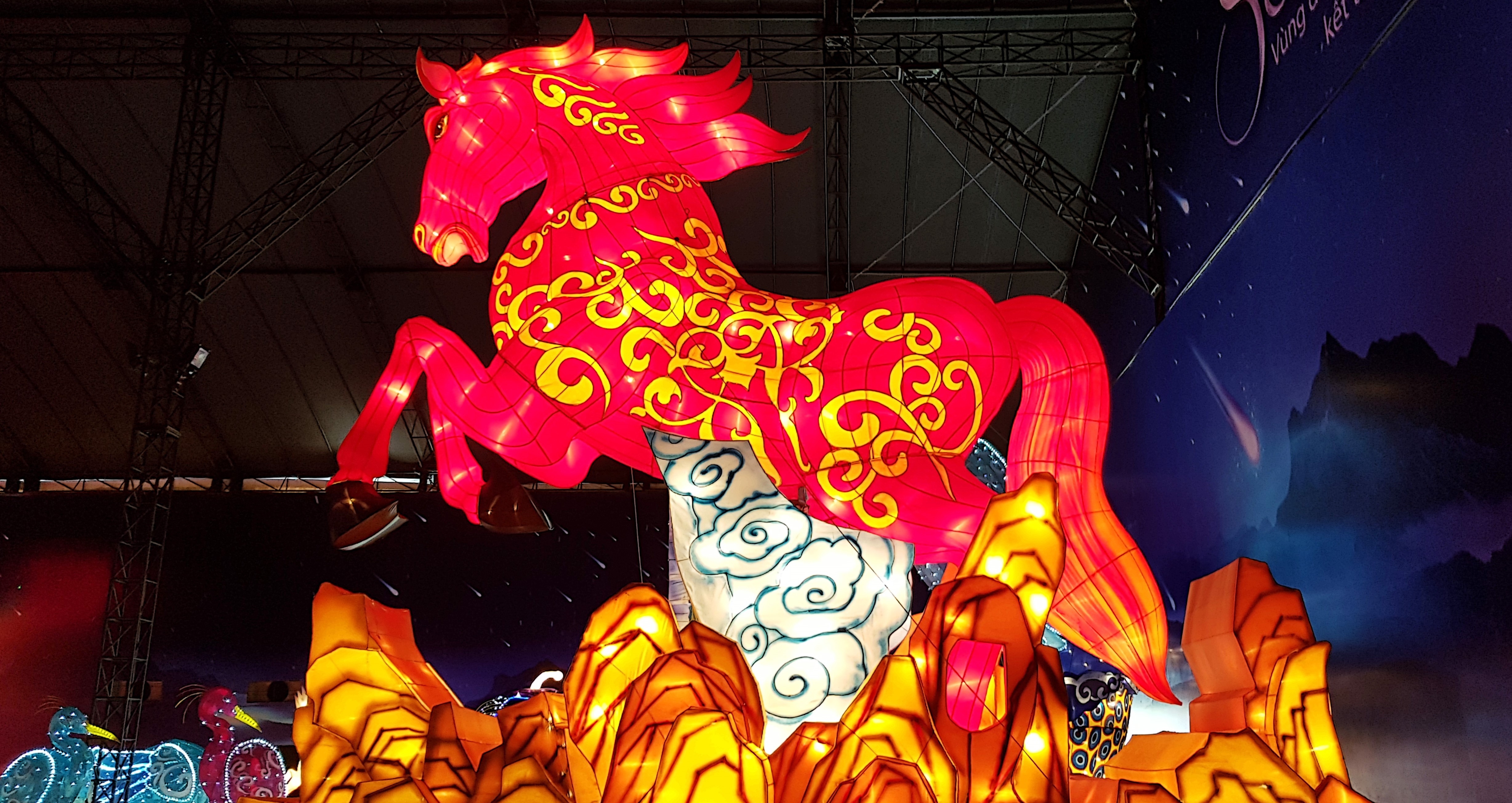 Le hoi long den khong lo tai Sai Gon hinh anh