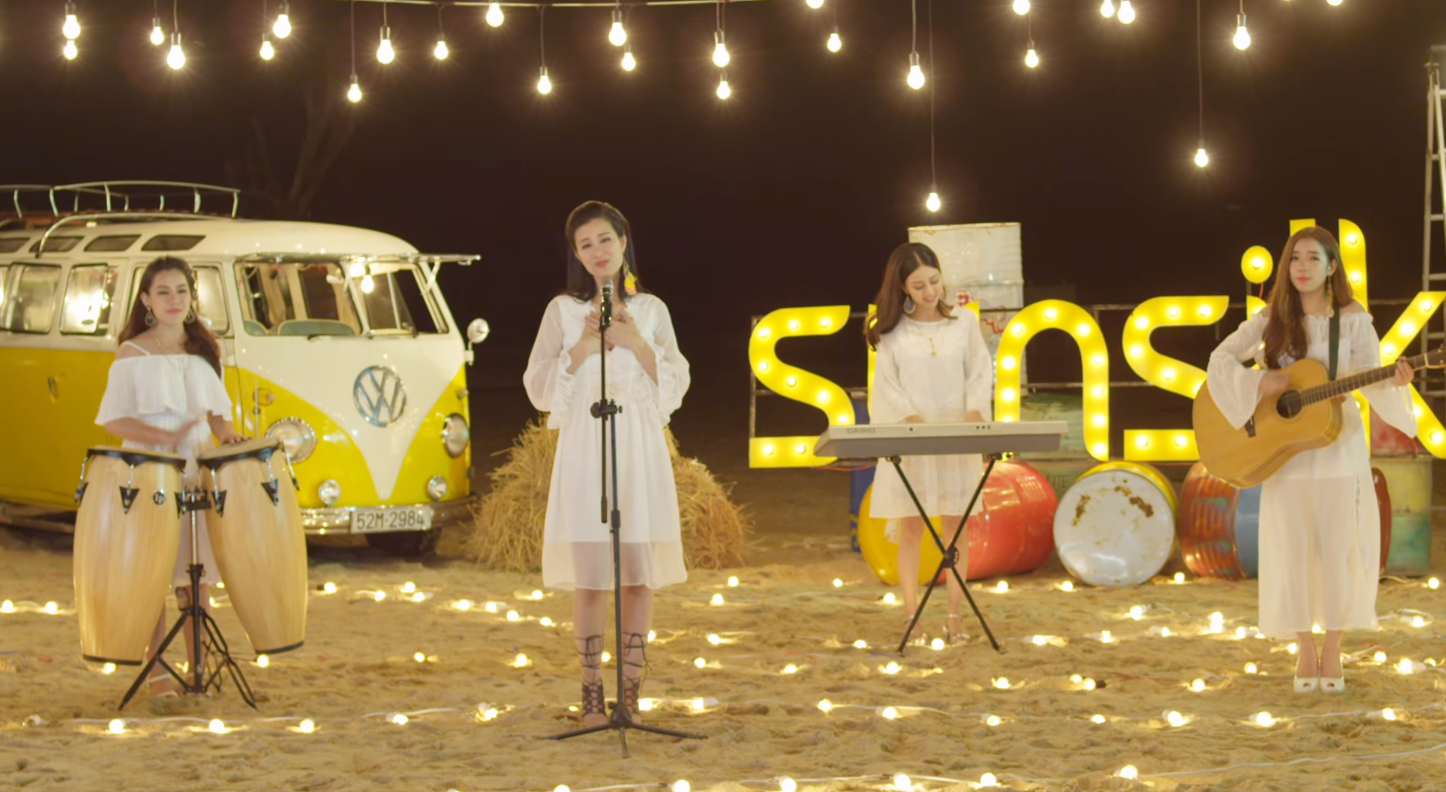 hau truong MV cua Dong Nhi va nhom Hello Yellow anh 7