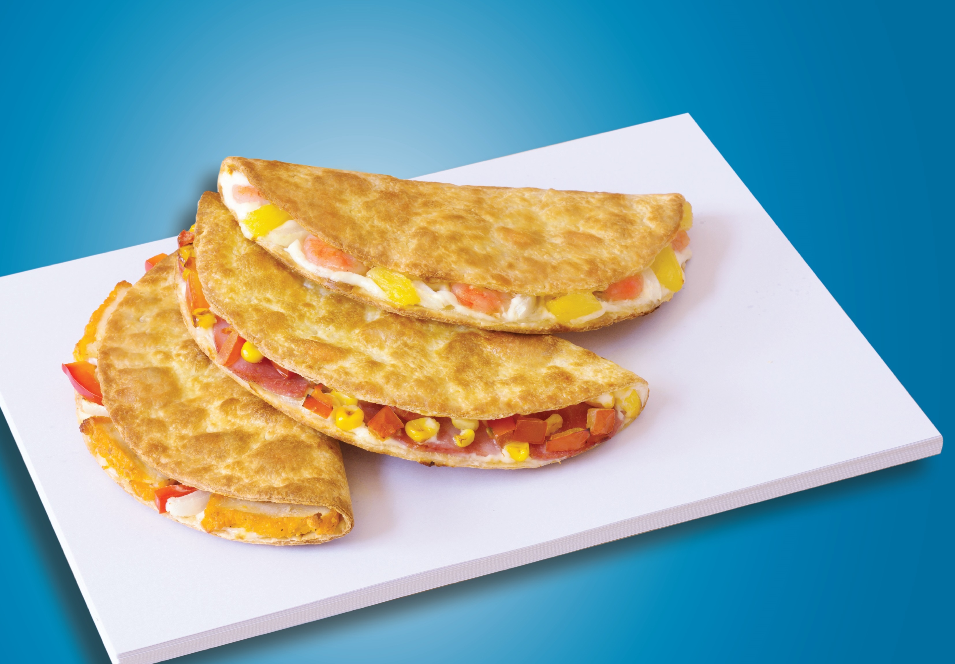 Kep zon - su ket hop moi la giua banh my, taco va pizza hinh anh