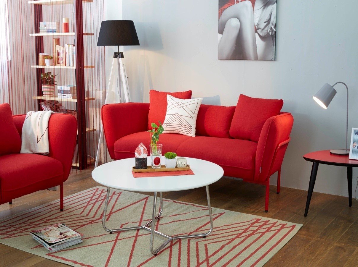 Xu huong su dung mau sac da dang trong thiet ke noi that hinh anh