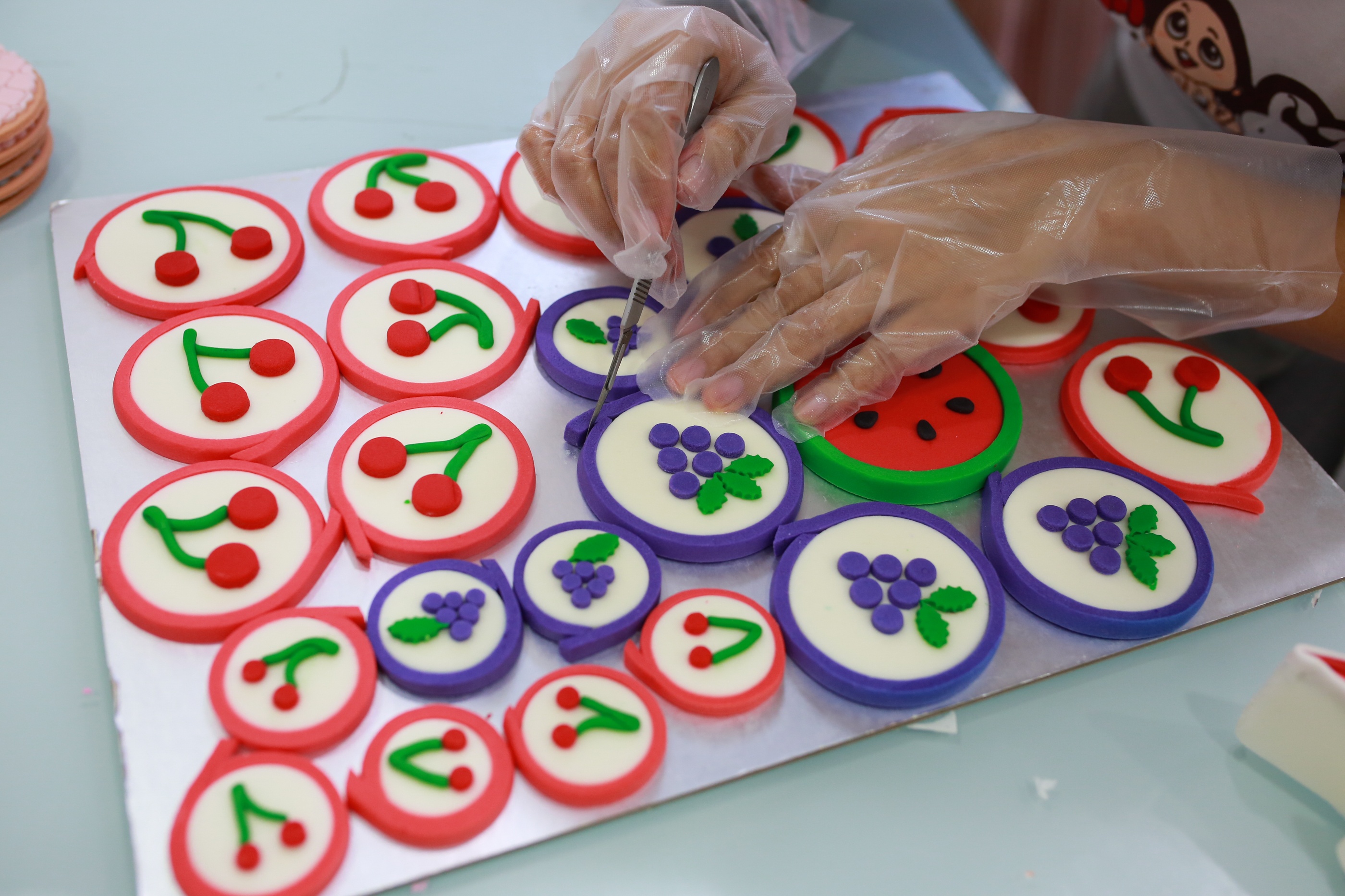 quy trinh lam lau dai banh keo khong lo anh 6