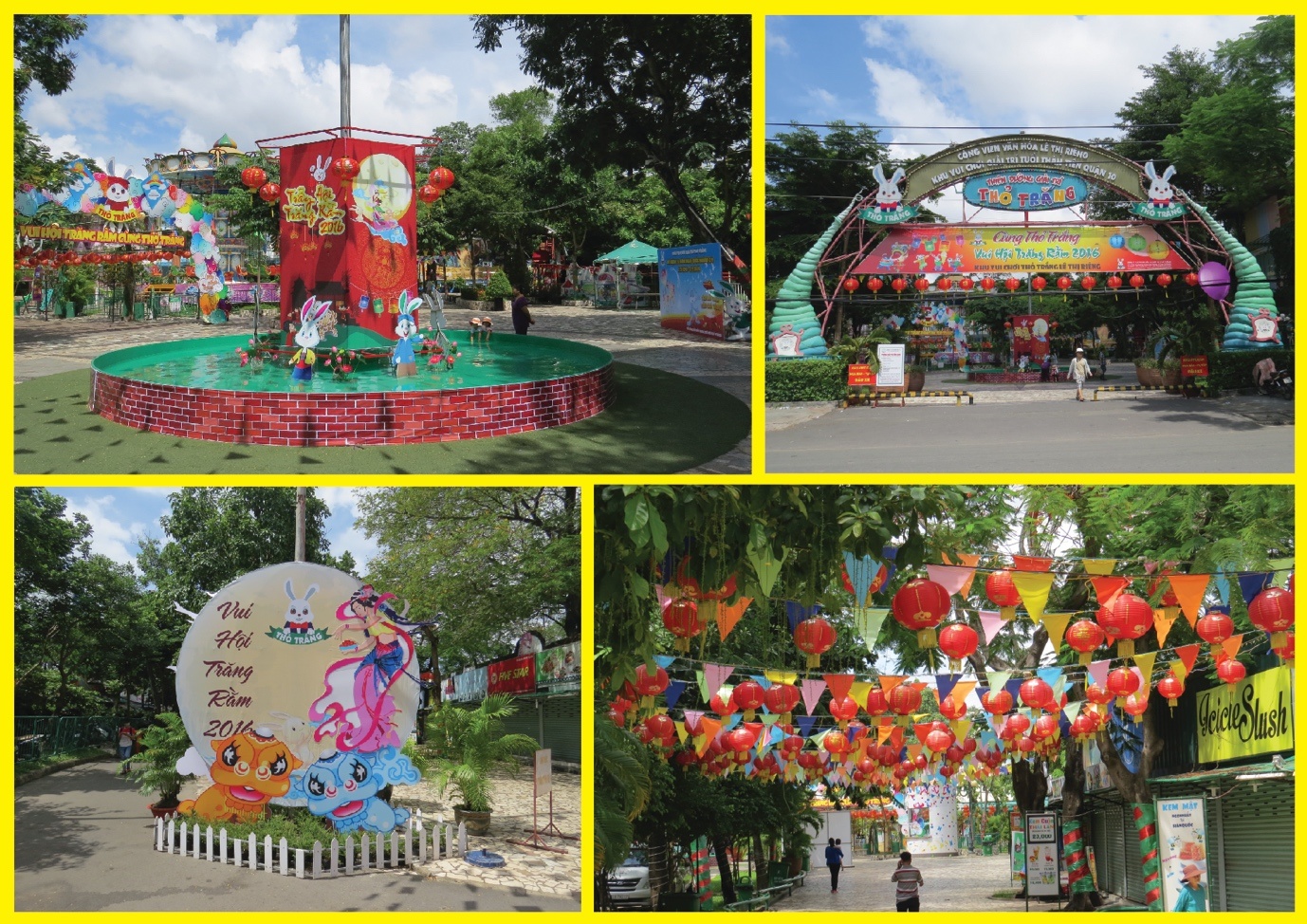 Cong vien Tho Trang,  Vui hoi trang ram anh 1