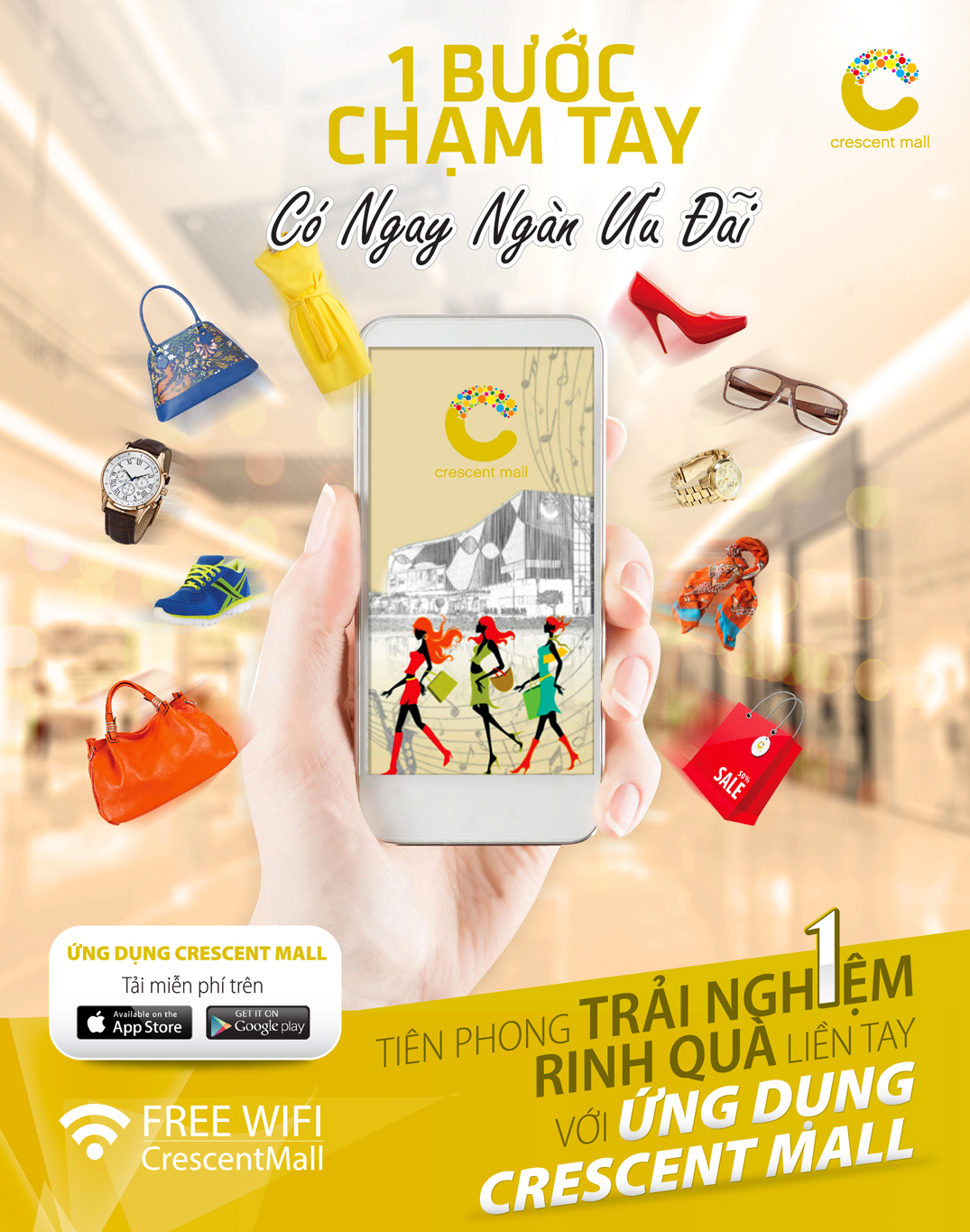 Crescent Mall,  the thanh vien dien tu anh 1