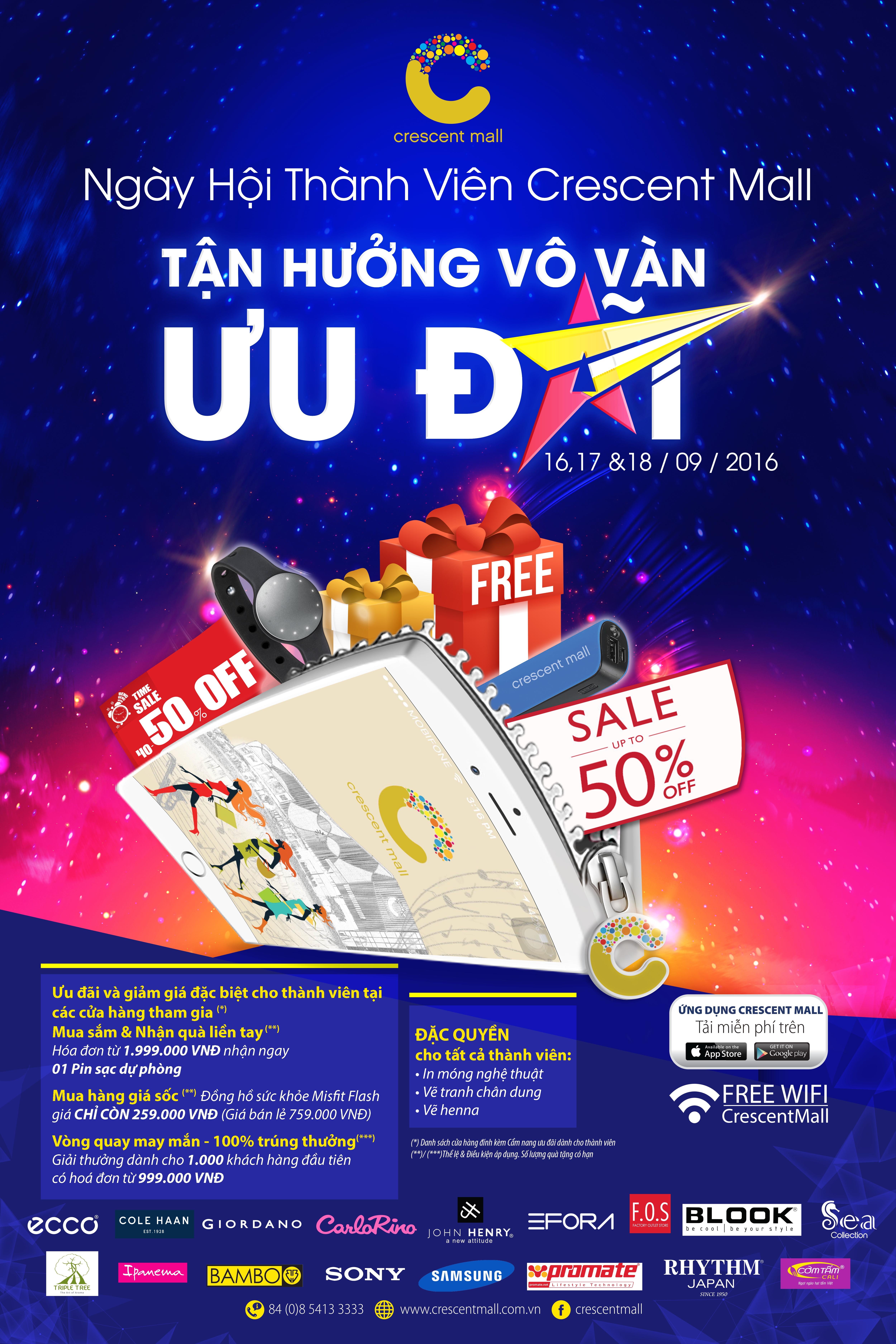 Crescent Mall,  the thanh vien dien tu anh 2