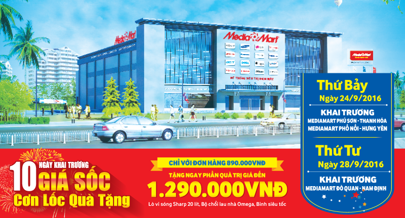 MediaMart khai truong them 4 sieu thi dien may moi hinh anh