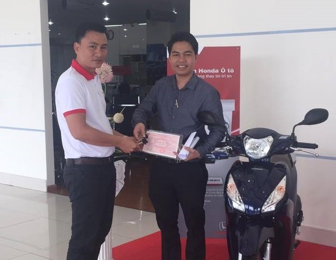 Ket qua boc tham ky niem 10 nam ra mat oto Honda dau tien hinh anh