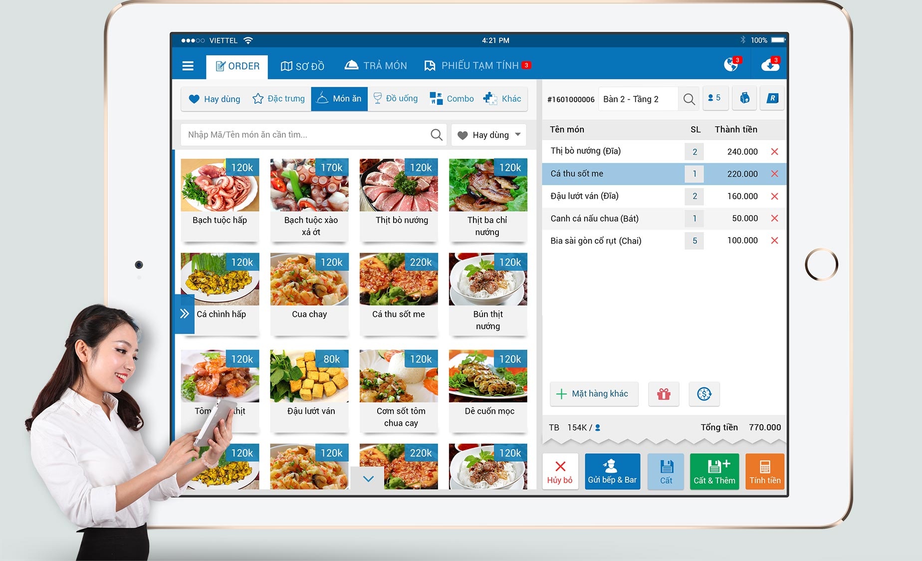 Dung thu mien phi phan mem quan ly nha hang, quan ca phe hinh anh