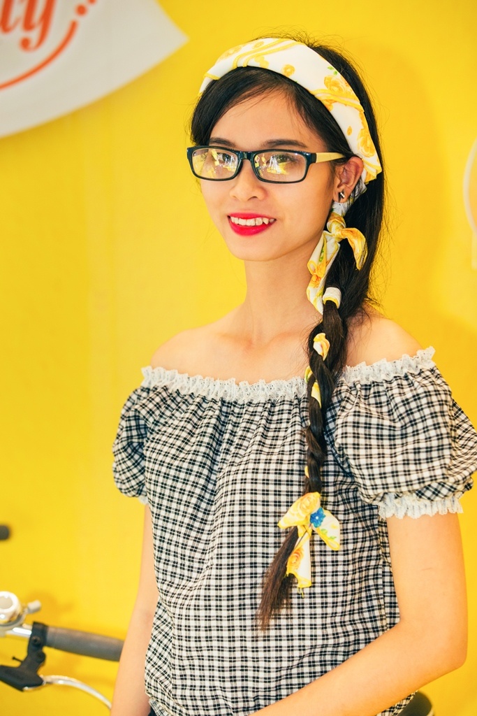 nhung kieu toc dep mat voi khan Turban anh 3