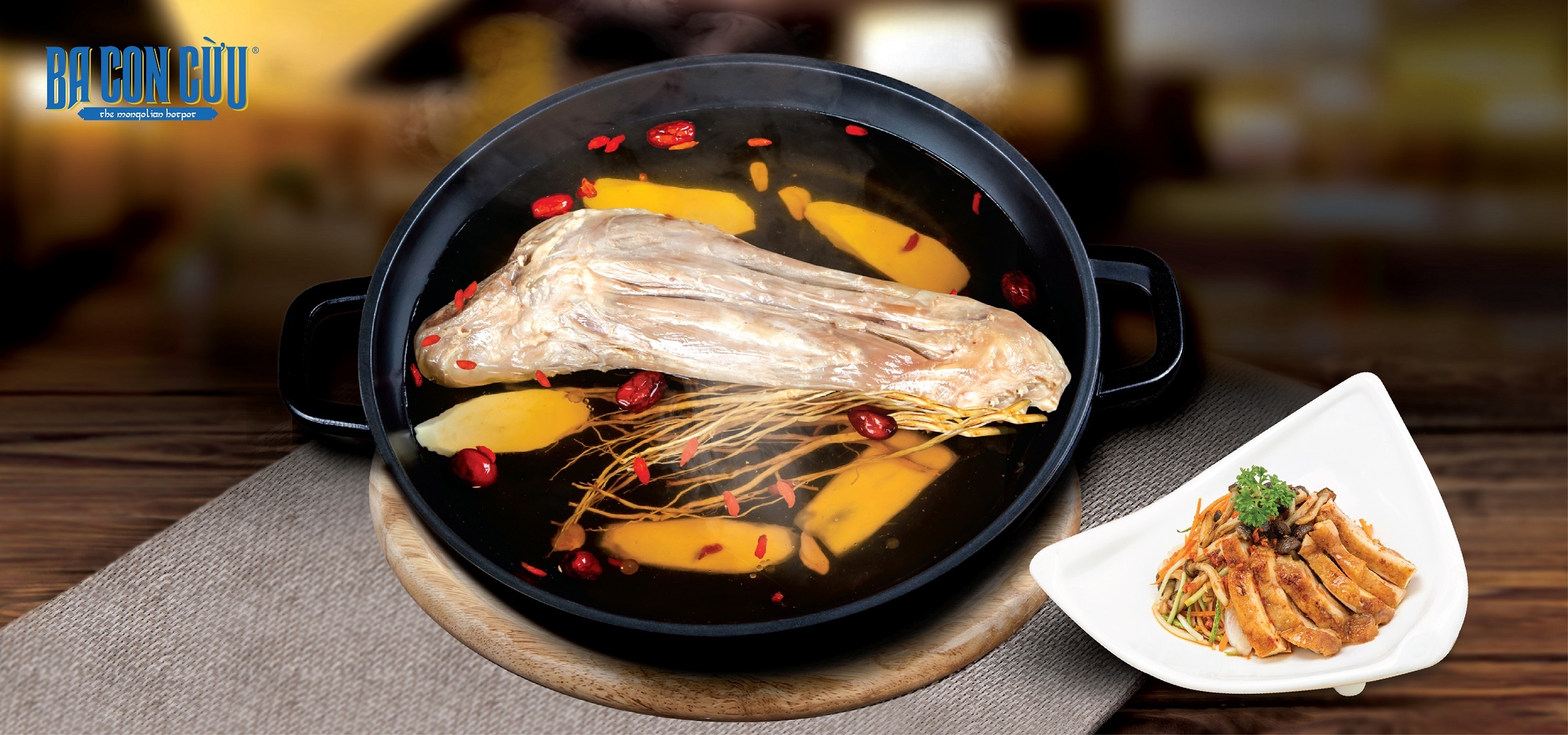 Lau dui cuu,  Ba con cuu anh 6