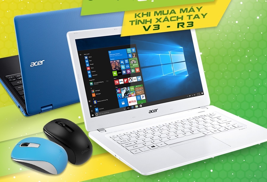 Nhan chuot khong day khi mua laptop Acer hinh anh