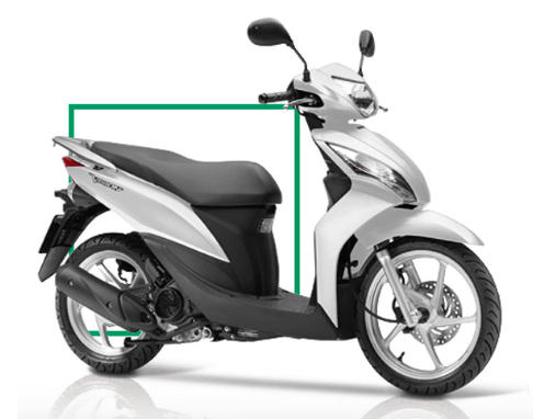 Mua OPPO trung xe may Honda Vision tu Hoang Ha Mobile hinh anh