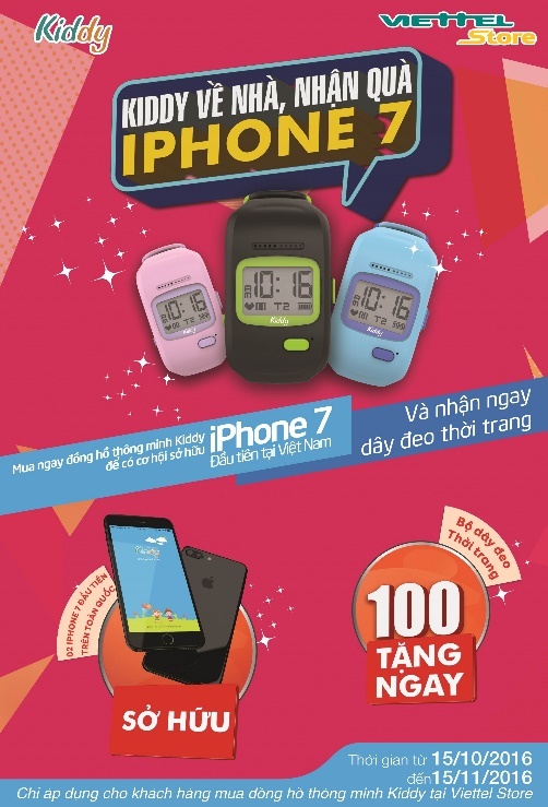 Dong ho thong minh Kiddy anh 1