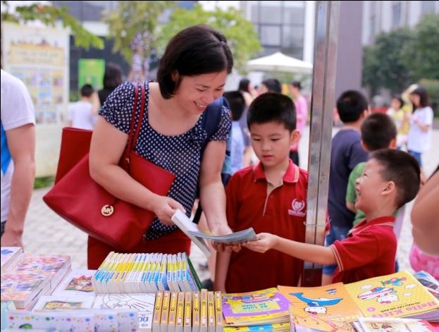 Vinschool,  Hoi sach Vinschool Book Fair anh 1