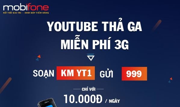 MobiFone uu dai lon cho khach hang su dung Youtube Data hinh anh
