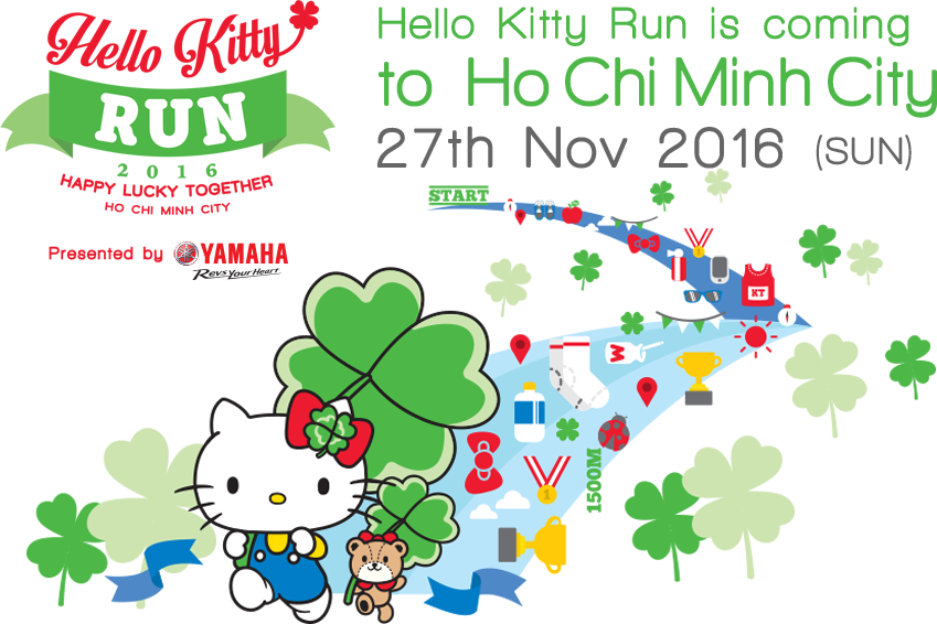 Hello Kitty mang co bon la may man den voi gioi tre Sai Gon hinh anh