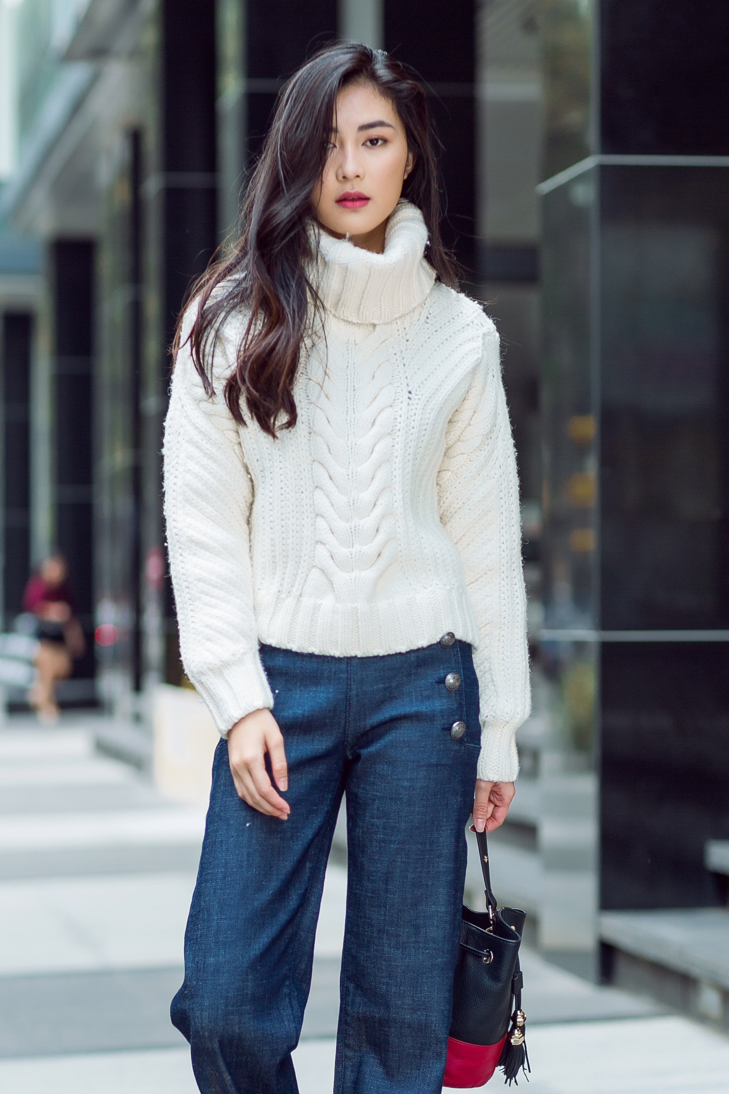 streetstyle thu dong cua Helly Tong anh 5