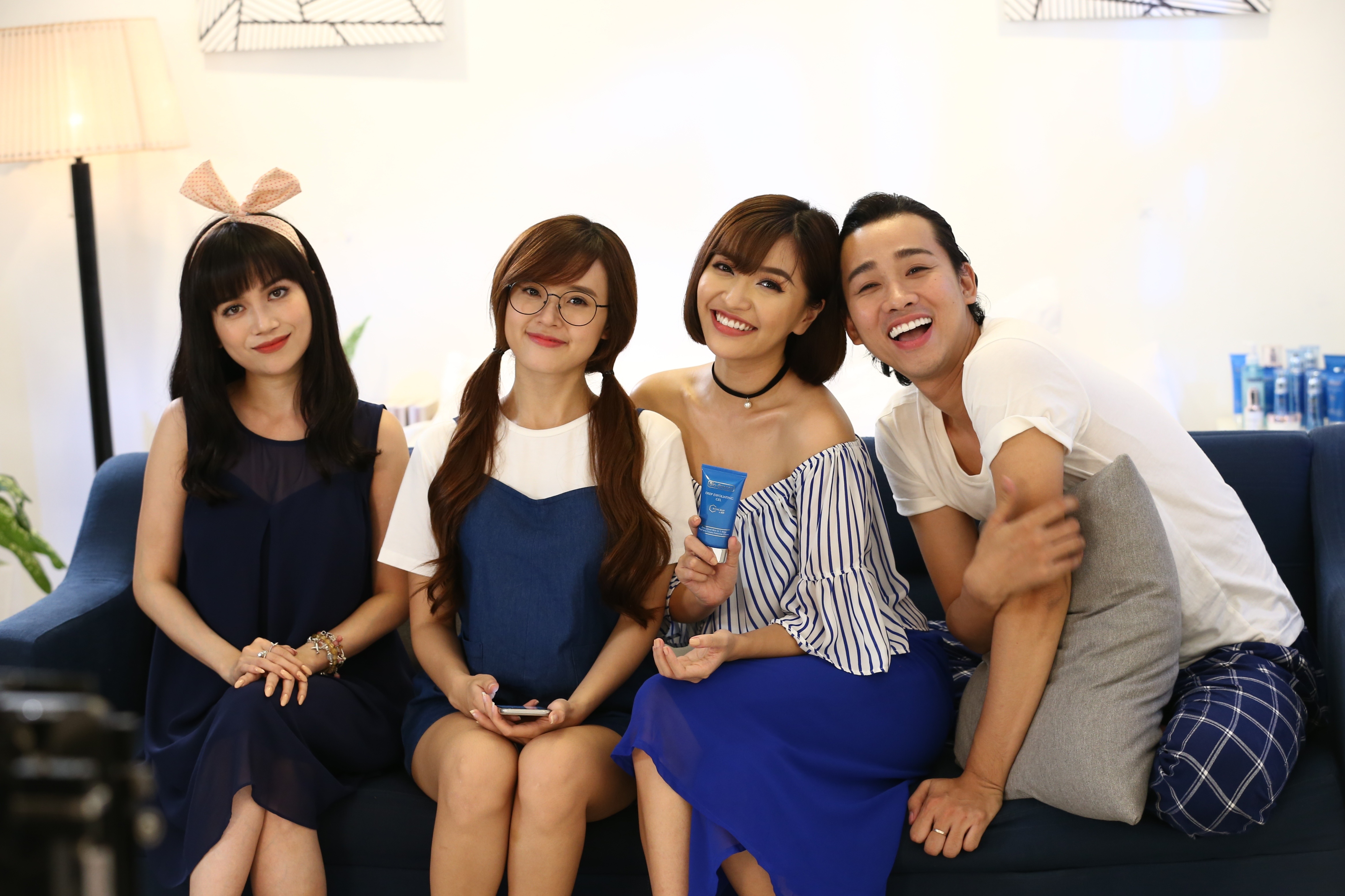 Midu Bich Phuong khoe lan da khong ti vet anh 8