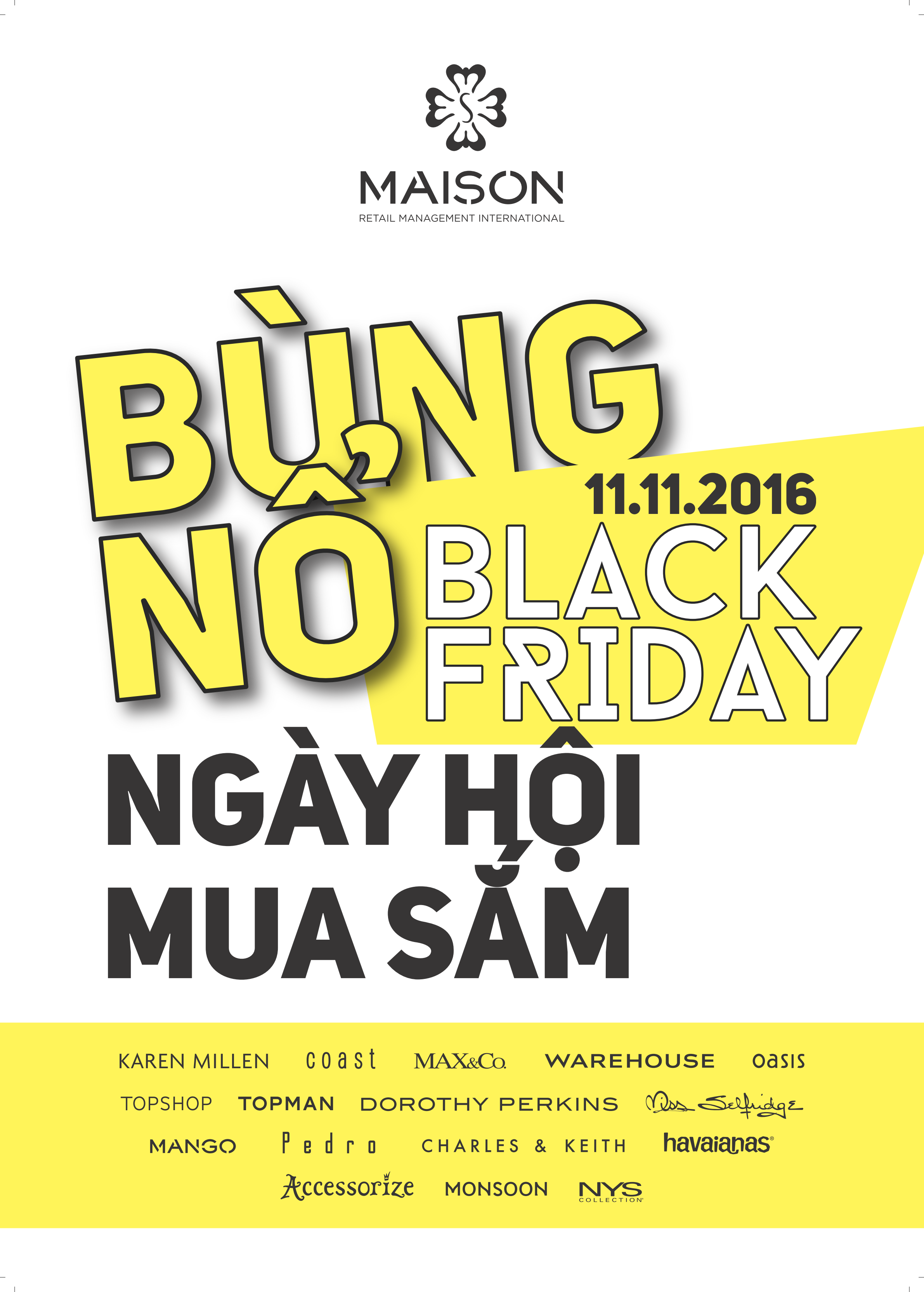 Maison Fashion Group,  Black Friday anh 1
