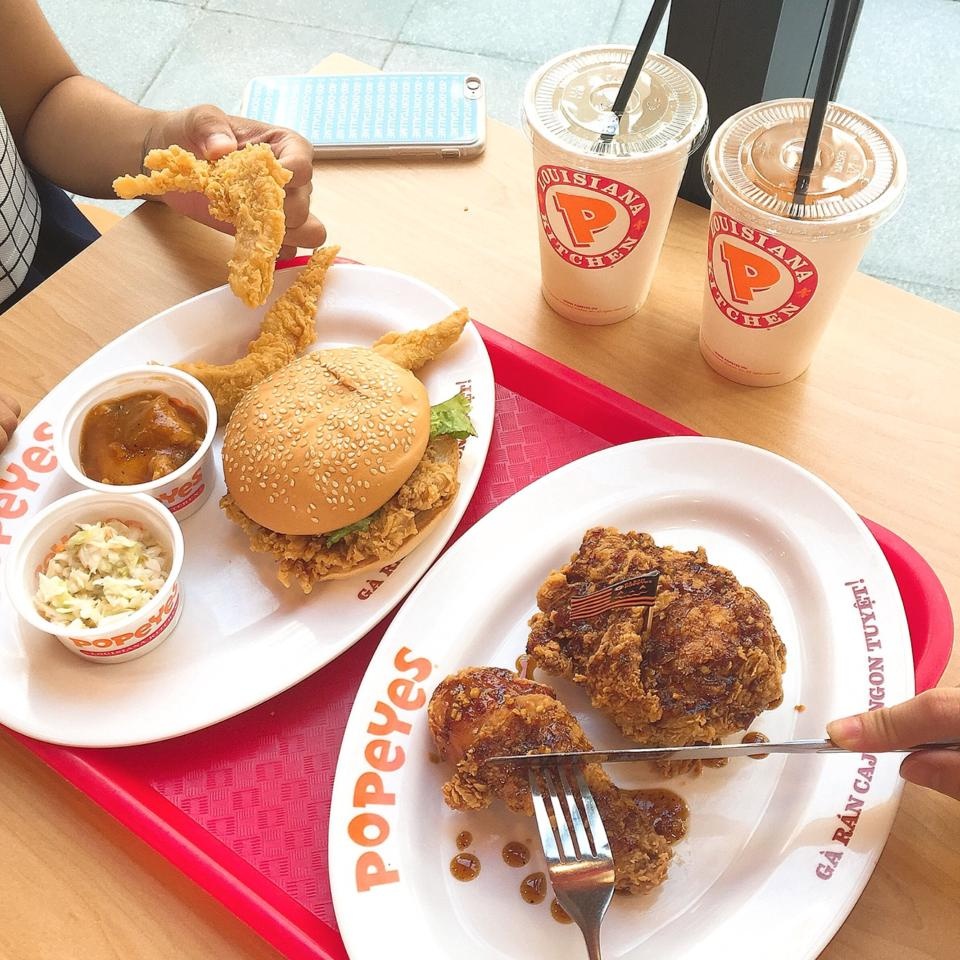 gà rán Popeyes  ảnh 3 ga ran Popeyes anh 3