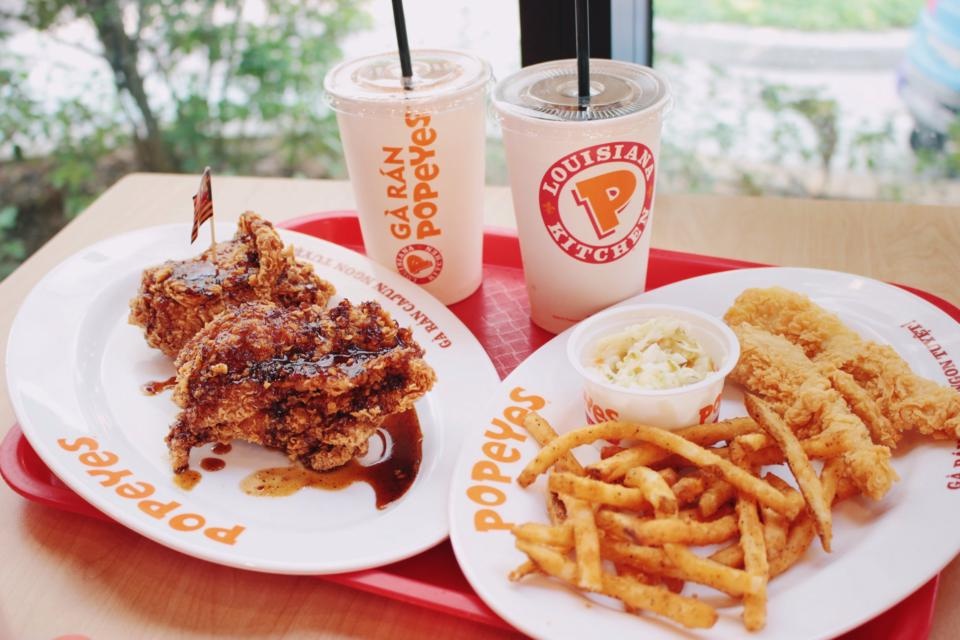 gà rán Popeyes  ảnh 4 ga ran Popeyes anh 4