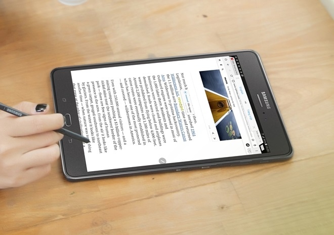 Trai nghiem but S Pen cua Galaxy Tab A 2016 hinh anh