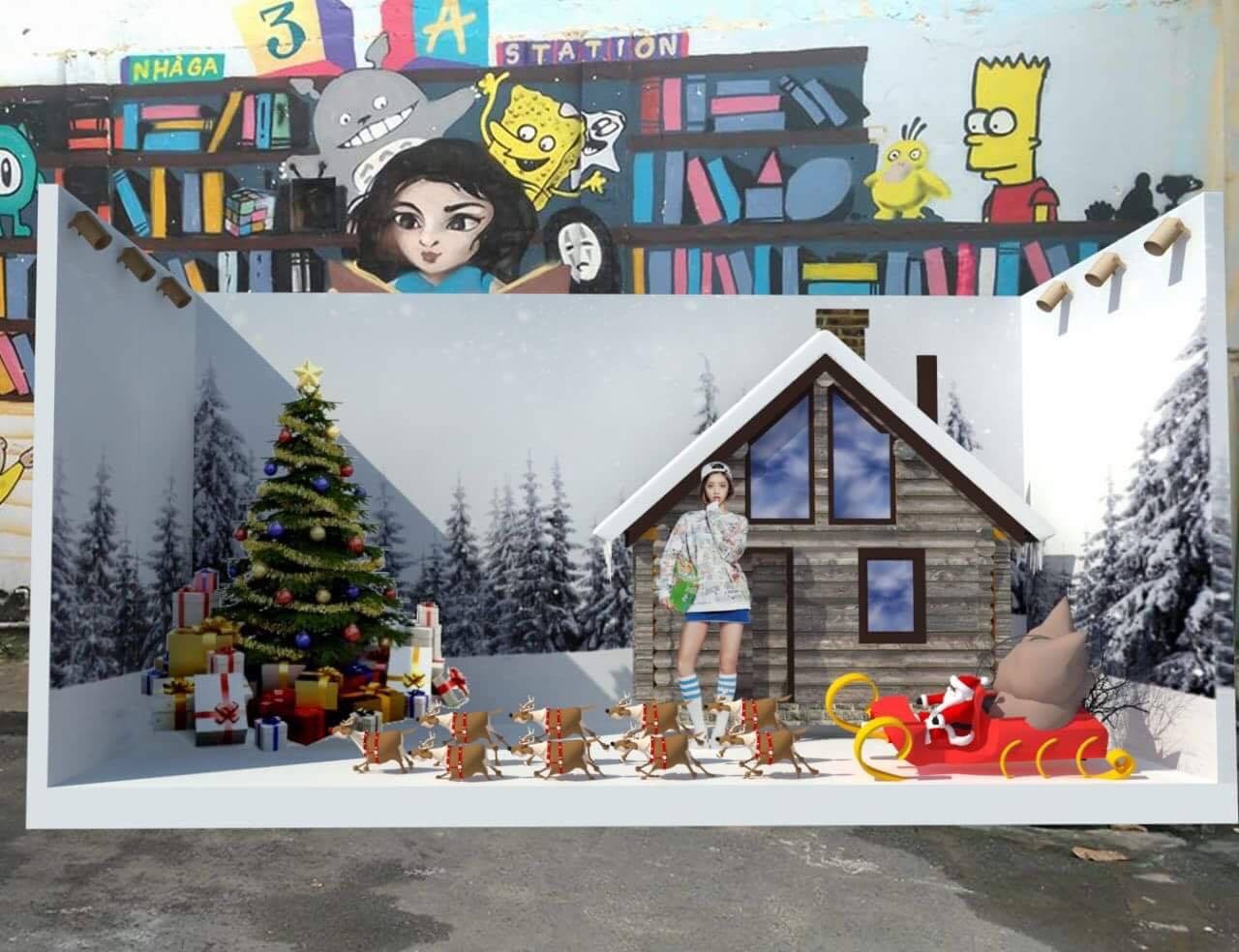 Hội chợ Giáng sinh Bus Station Market ảnh 1 Hoi cho Giang sinh Bus Station Market anh 1