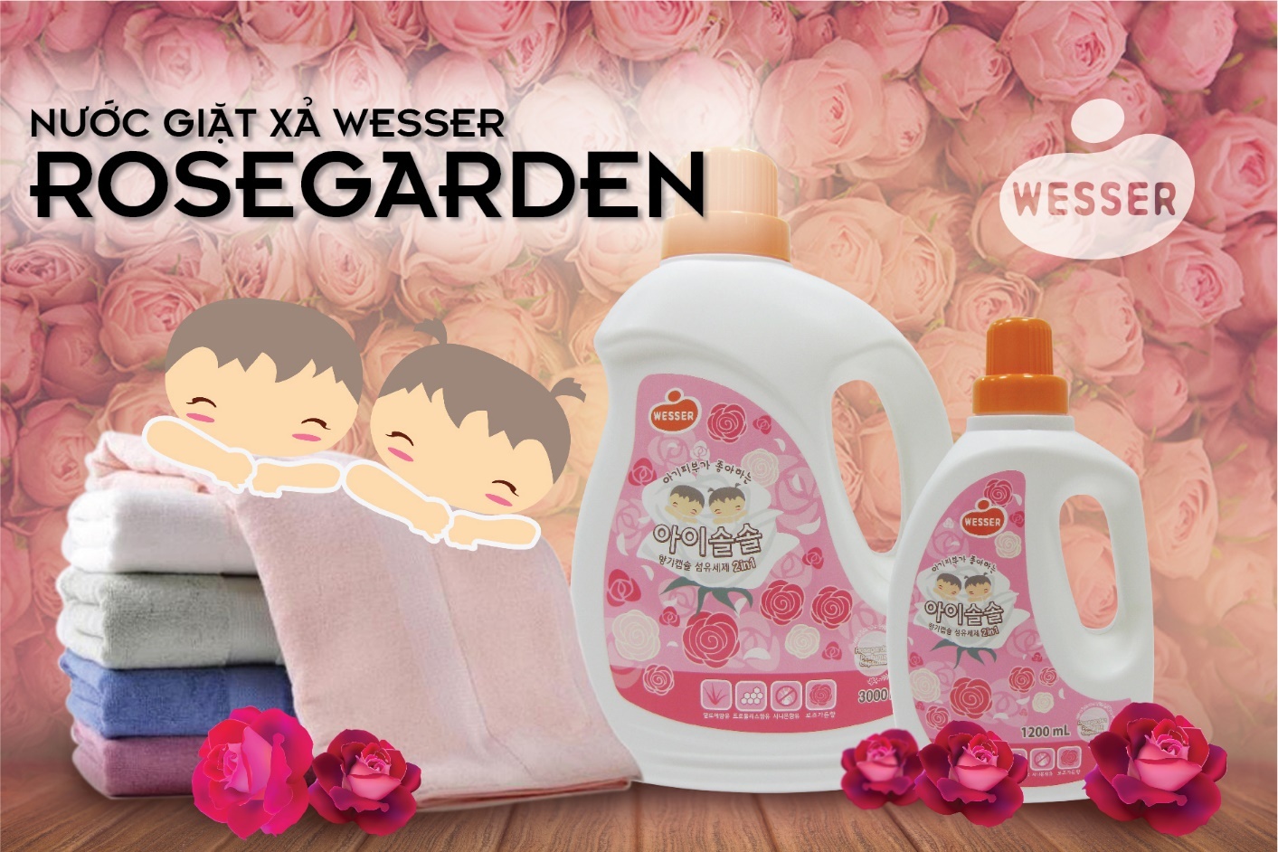 Nuoc giat xa Wesser ra mat huong thom moi Rosegarden hinh anh