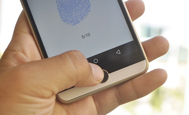 Intex Aqua View: Smartphone An Do gia re co cam bien van tay hinh anh