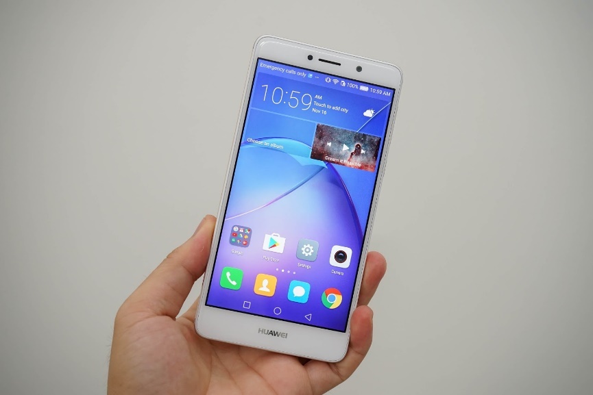 Ro ri hinh anh Huawei GR5 2017: Cam bien van tay, camera kep hinh anh