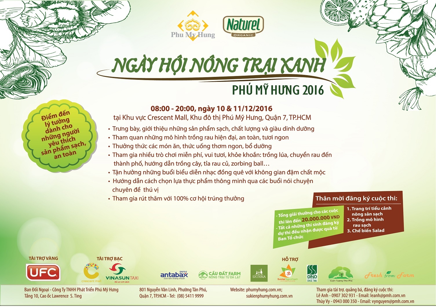 Ngày hội Nông trại xanh Phú Mỹ Hưng ảnh 1 Ngay hoi Nong trai xanh Phu My Hung anh 1
