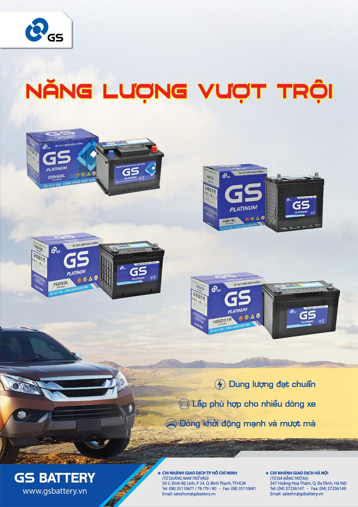 Ắc Quy GS ảnh 5 Ac Quy GS anh 5