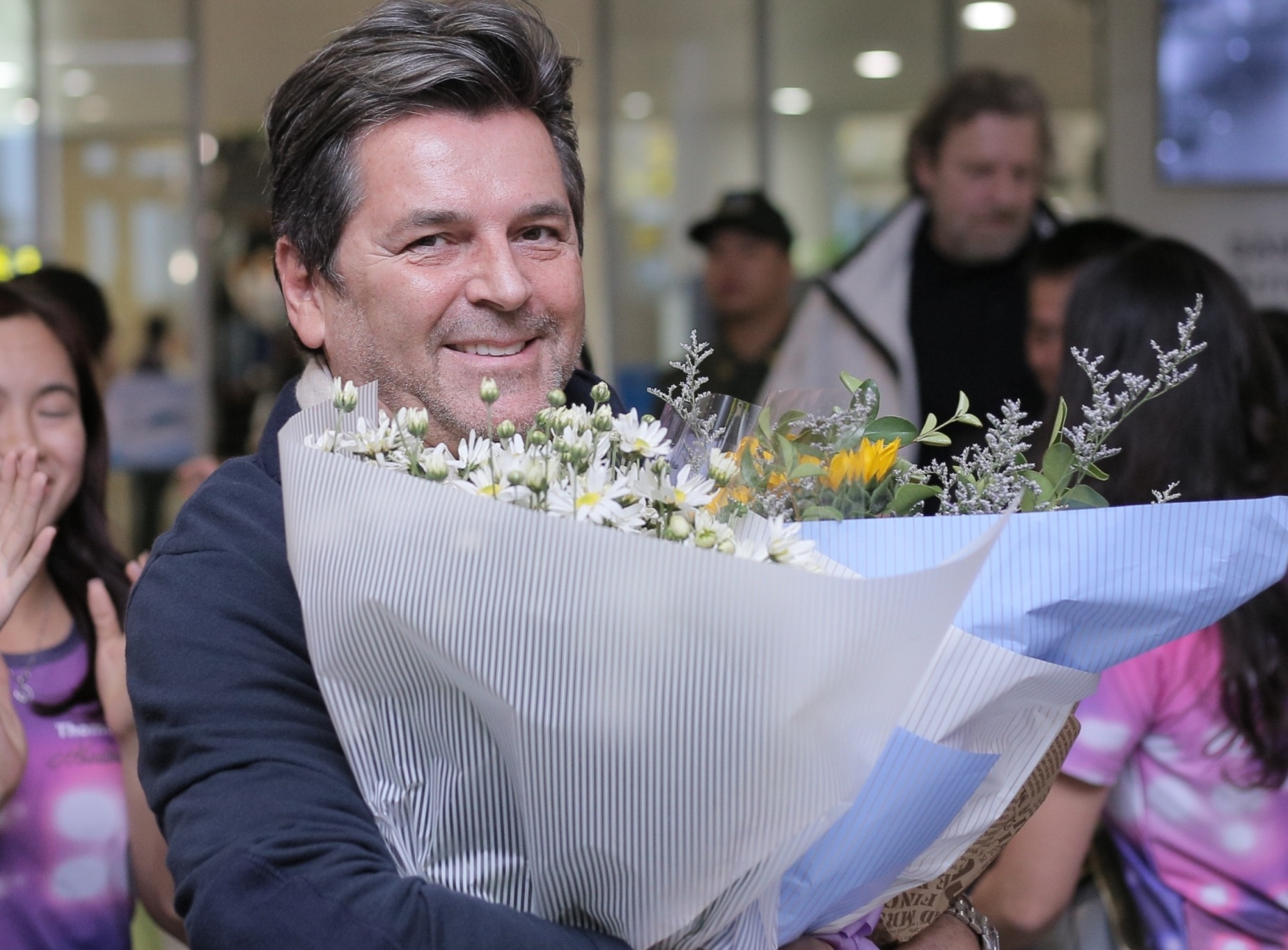Nhung hinh anh dau tien cua Thomas Anders tai Viet Nam hinh anh