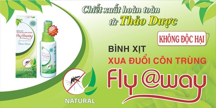 bình xịt muỗi Fly@way ảnh 1 binh xit muoi Fly@way anh 1